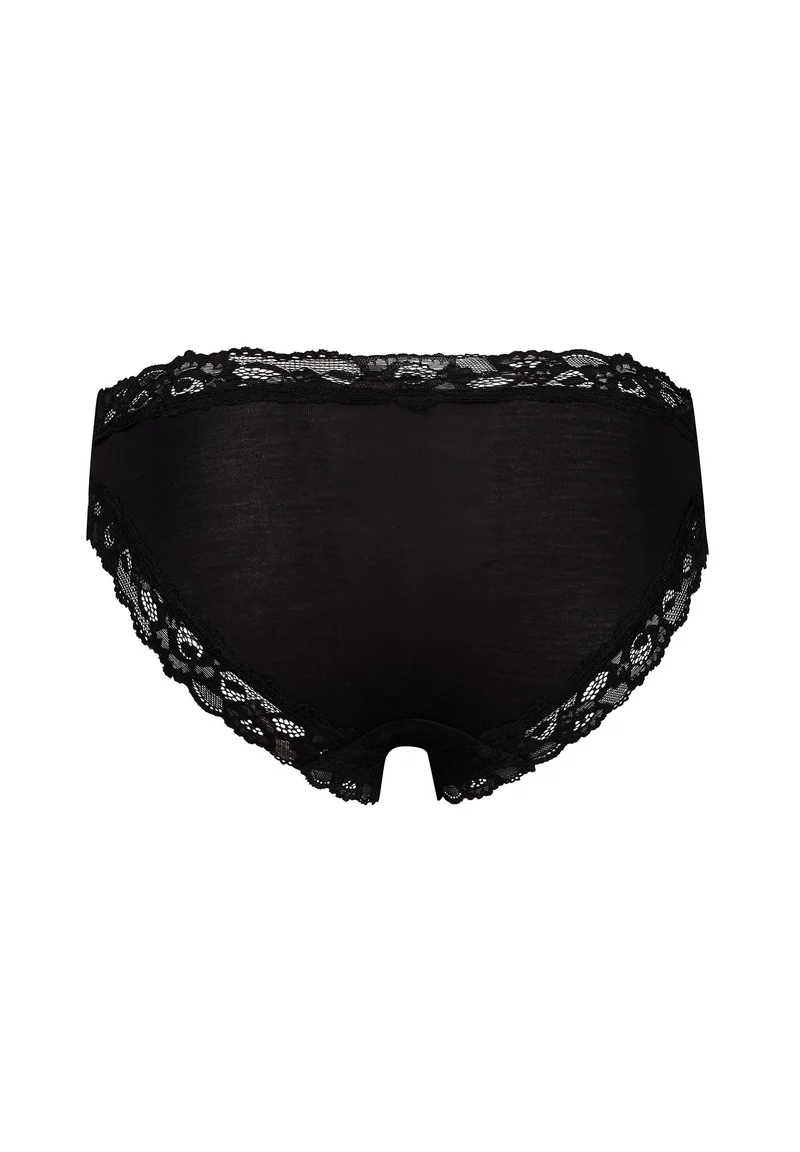 SKINY ADVANTAGE Modal Lace Bikini briefs | black 087617-087665