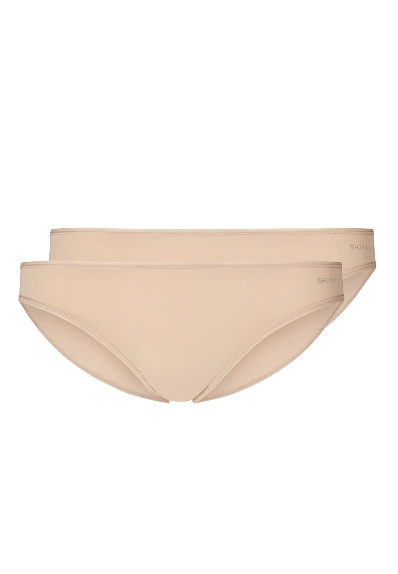SKINY ADVANTAGE Micro Bikini briefs 2 pack | beige 085722-082409