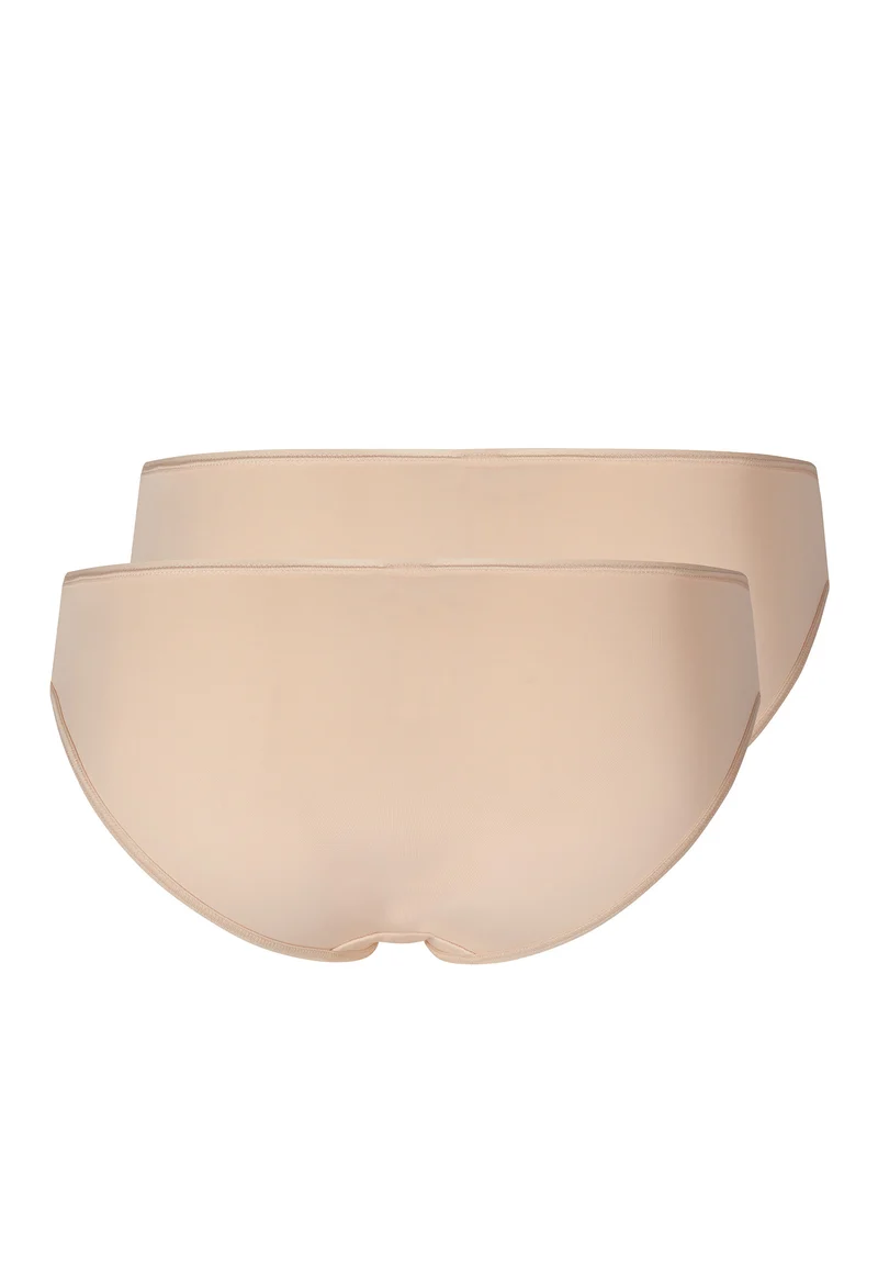SKINY ADVANTAGE Micro Bikini briefs 2 pack | beige 085722-082409