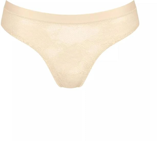 Triumph Smart Deco High Leg string creamy dream