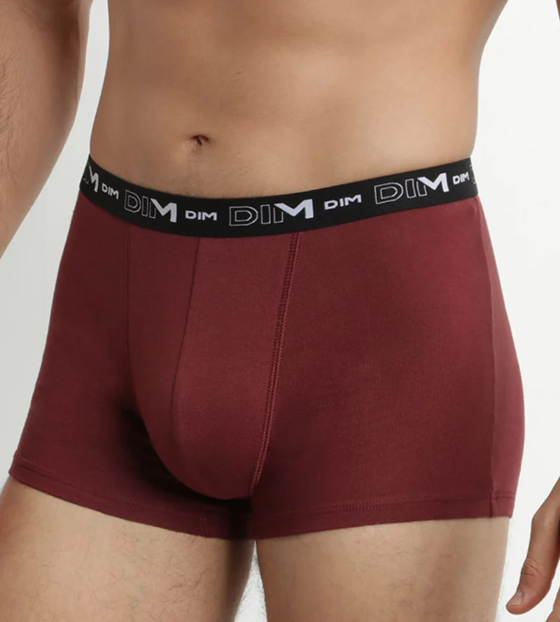 3er-Pack Herren-Boxershorts aus Stretch-Baumwolle Rot/Grün