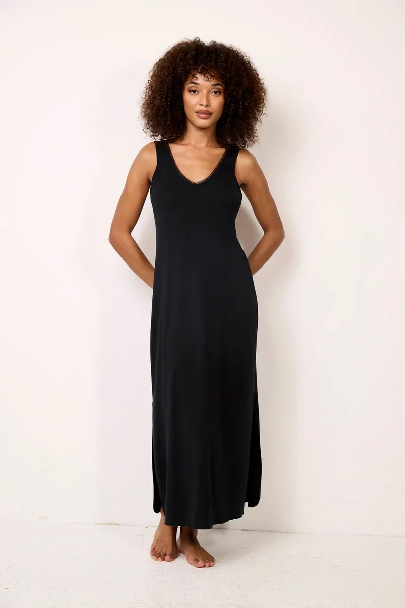 Lejaby - Softness Nachthemd Schwarz
