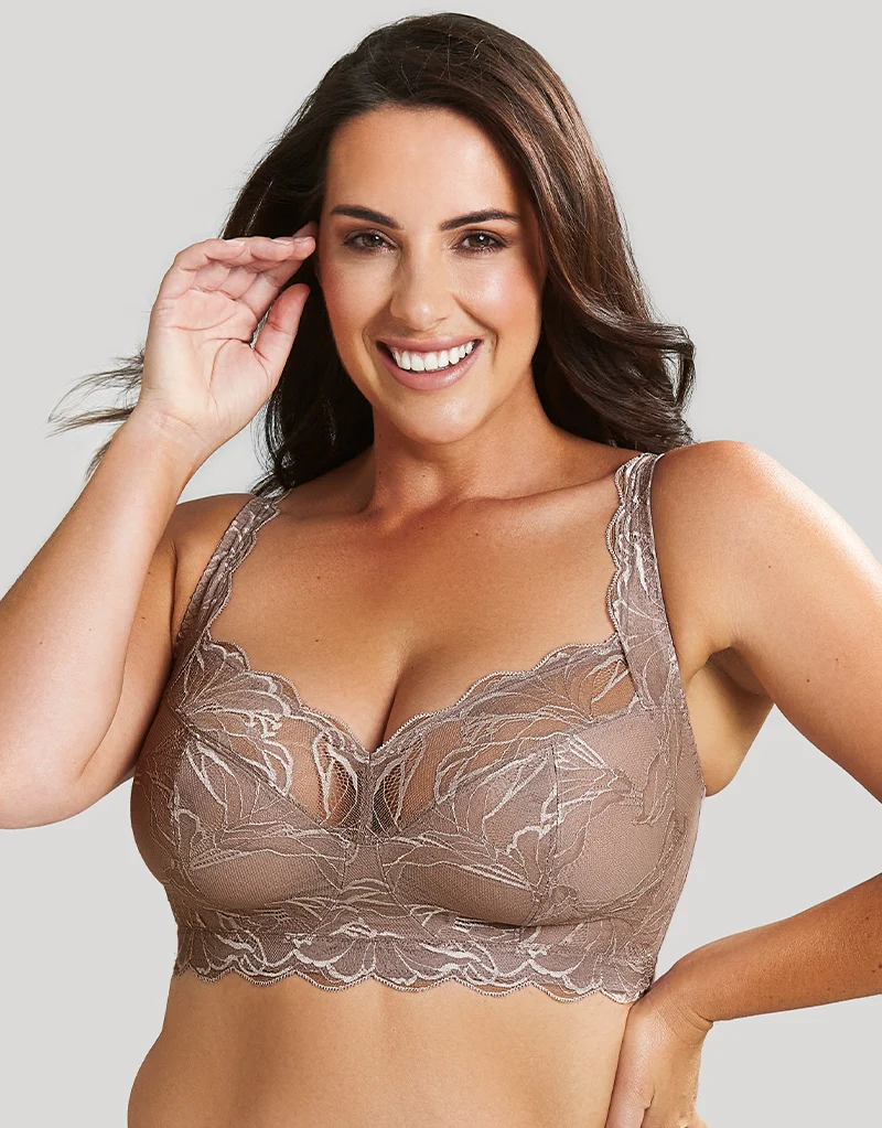 Sculptresse by Panache Embrace Non Wired Bralette Fawn