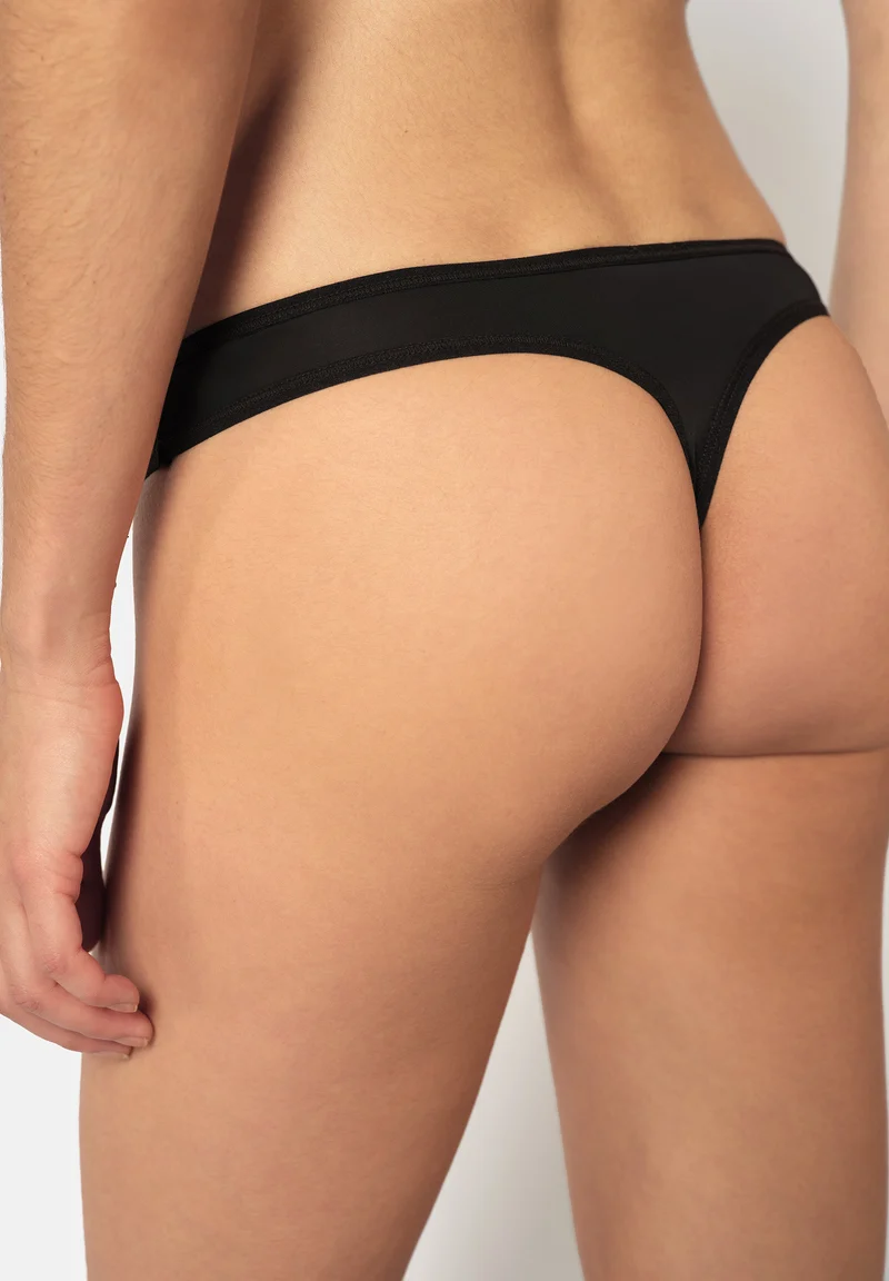 SKINY ADVANTAGE Micro Thong 2 pack | black 085721-087665
