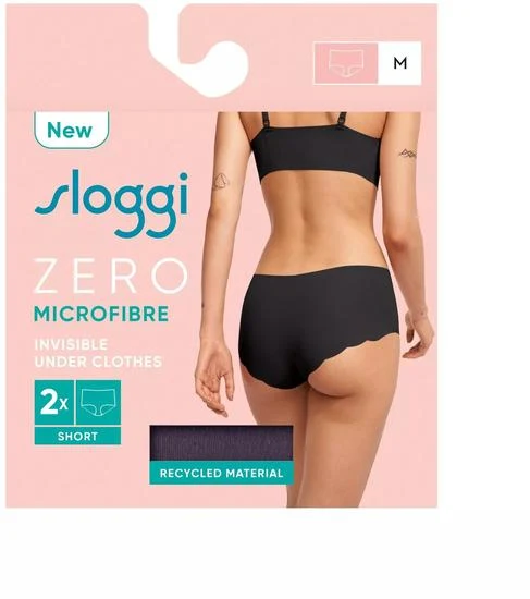Sloggi ZERO Microfibre 2.0 Short 2er Pack blueberry