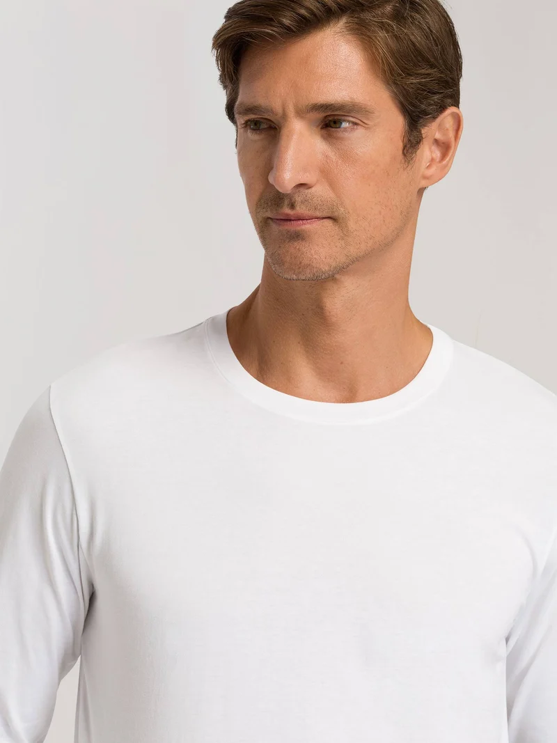 Shirt langarm, O-Neck, LIVING SHIRTS