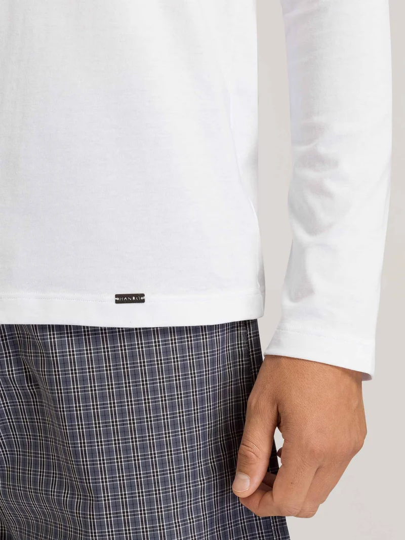 Shirt langarm, O-Neck, LIVING SHIRTS