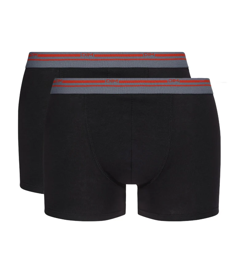 2er-Pack Stretch-Baumwollboxershorts für Herren Daily Colors