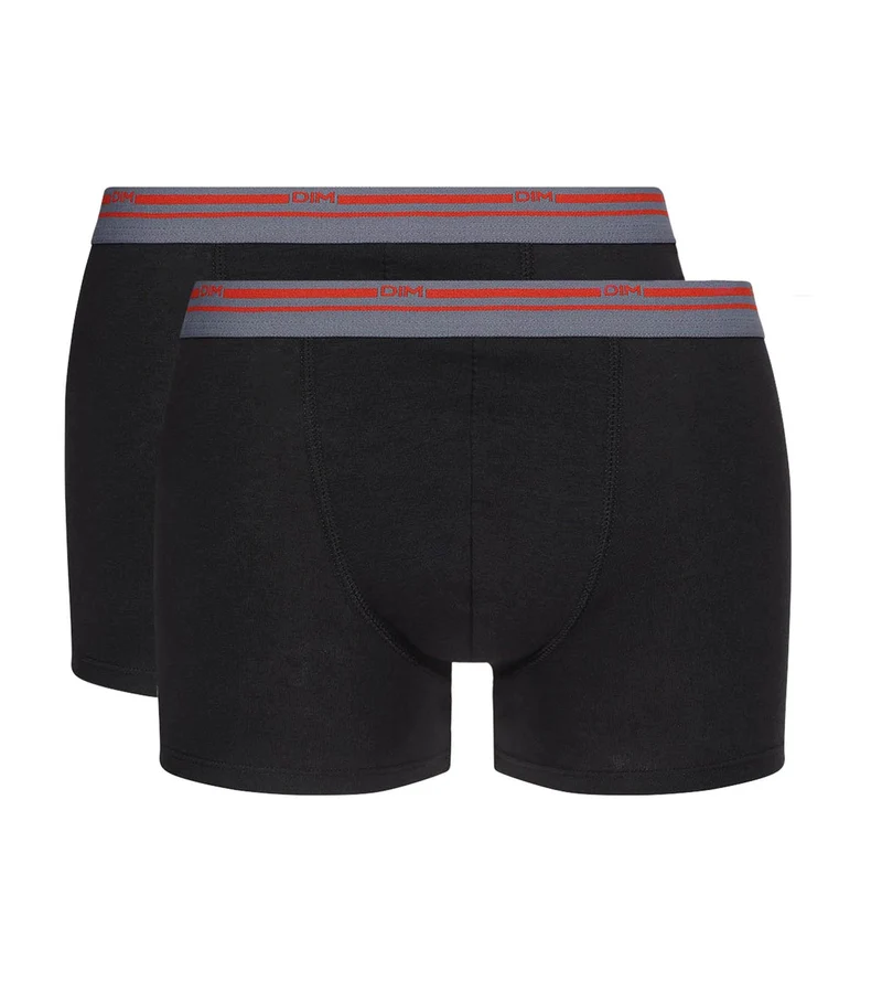 2er-Pack Stretch-Baumwollboxershorts für Herren Daily Colors