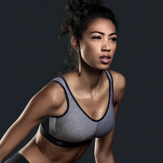 Anita active Sport-BH heather extreme control grey