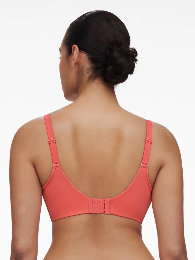 Chantelle - Floral Touch sehr bedeckender Bügel-BH Koralle