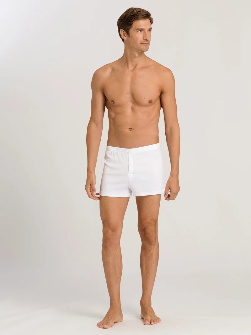 Boxers, Boxer Pant mit Eingriff SEA ISLAND COTTON