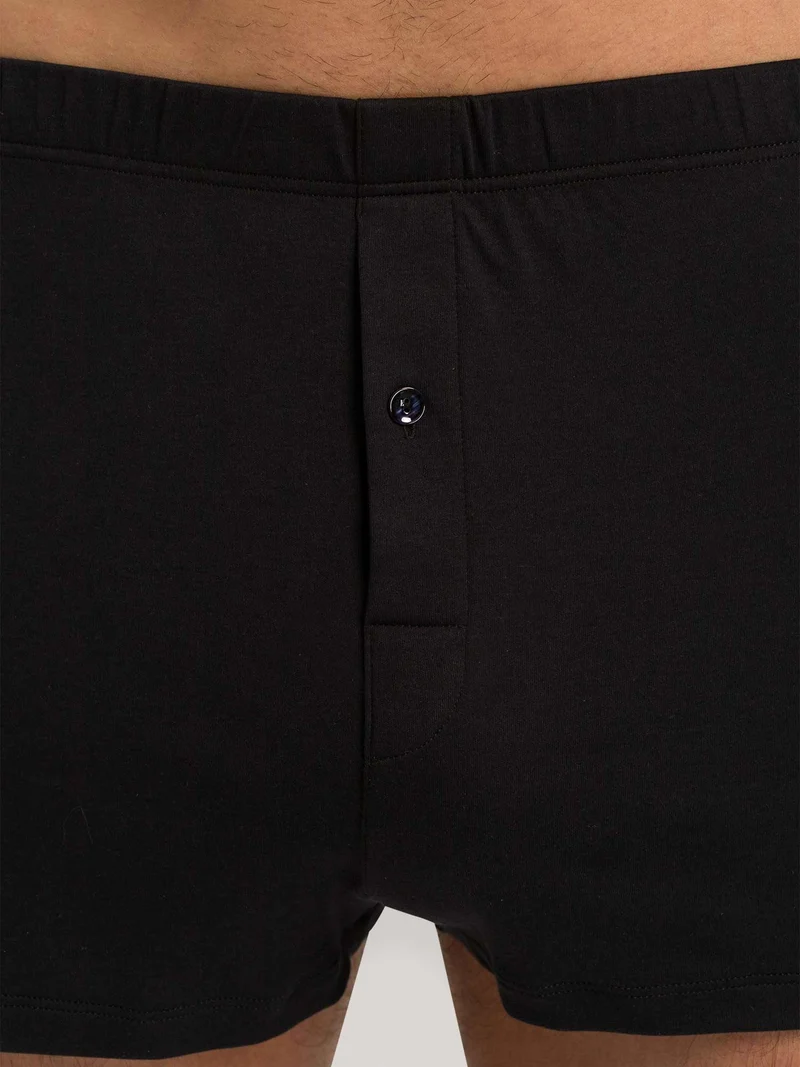 Boxers, Boxer Pant mit Eingriff SEA ISLAND COTTON