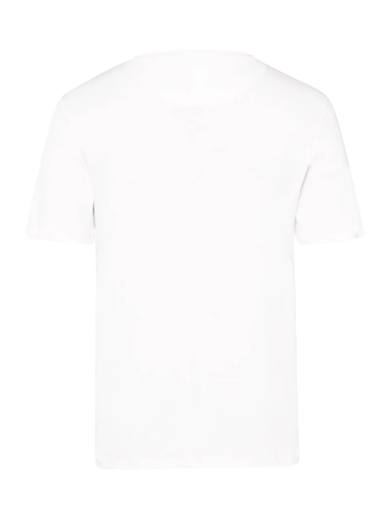 T-Shirt mit V-Ausschnitt SEA ISLAND COTTON