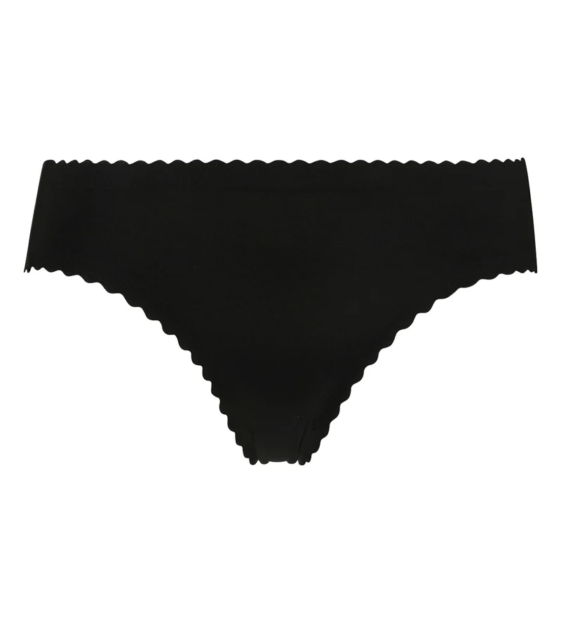Schwarzer Slip aus Mikrofaser - Body Touch