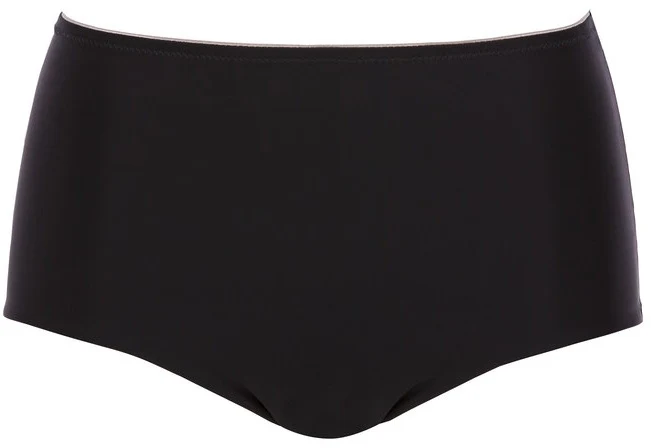 Conturelle High-Waist-Panty Pure Feeling, schwarz