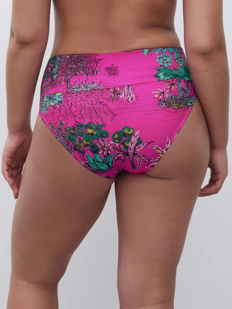 Chantelle Bademode - Sauvage Full Brief Pink Jungle