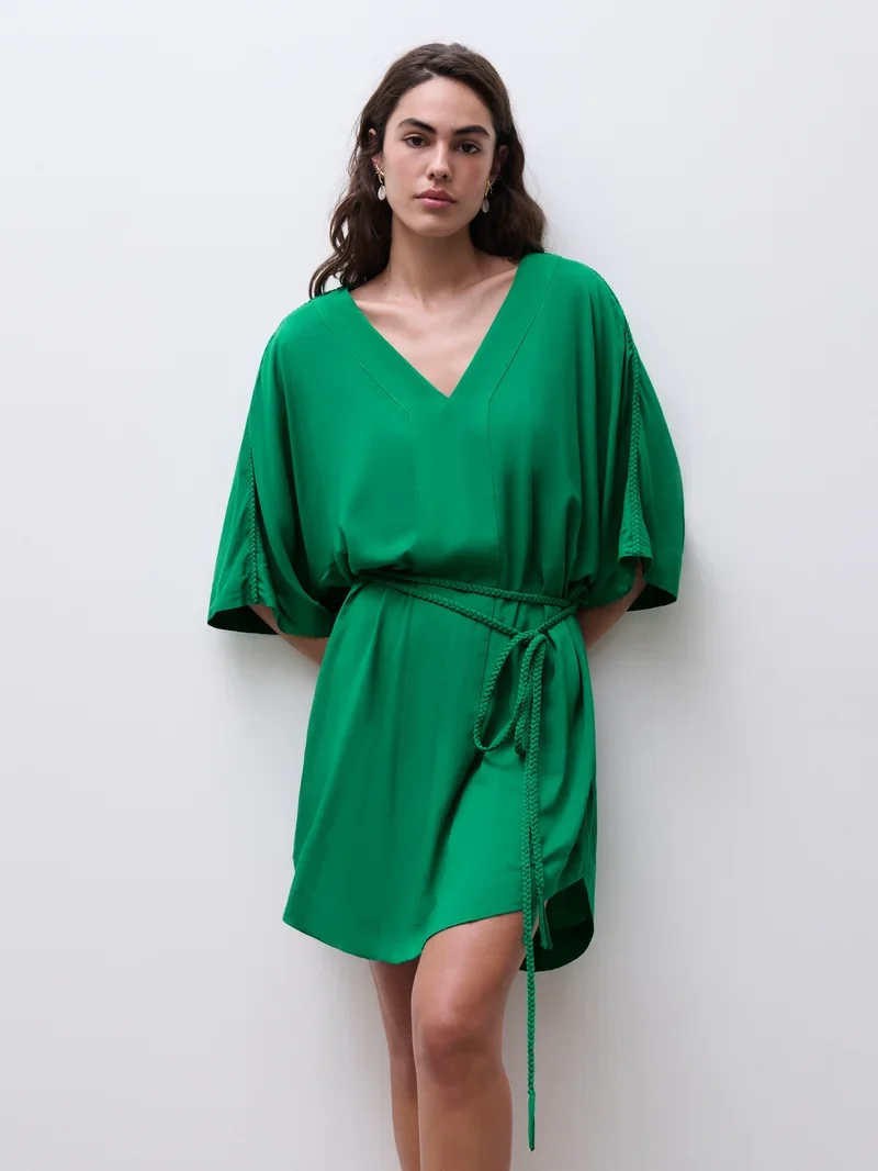 Chantelle Swimwear - Influence Short Kaftan Smaragdgrün