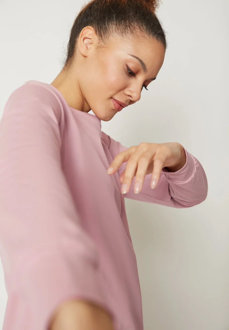 Night In Mix & Match Shirt long sleeve | woodrose 080775-08S337