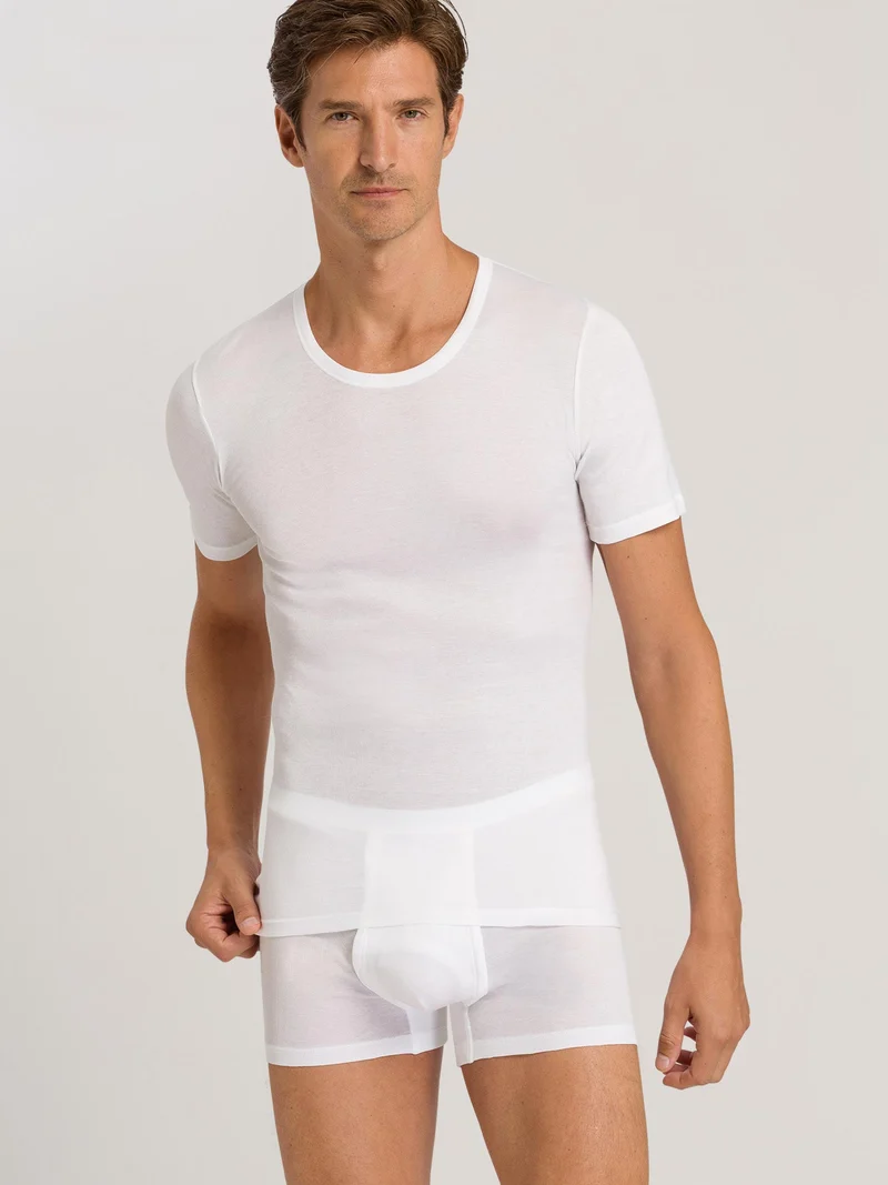 T-Shirt mit Rundhals-Ausschnitt COTTON PURE