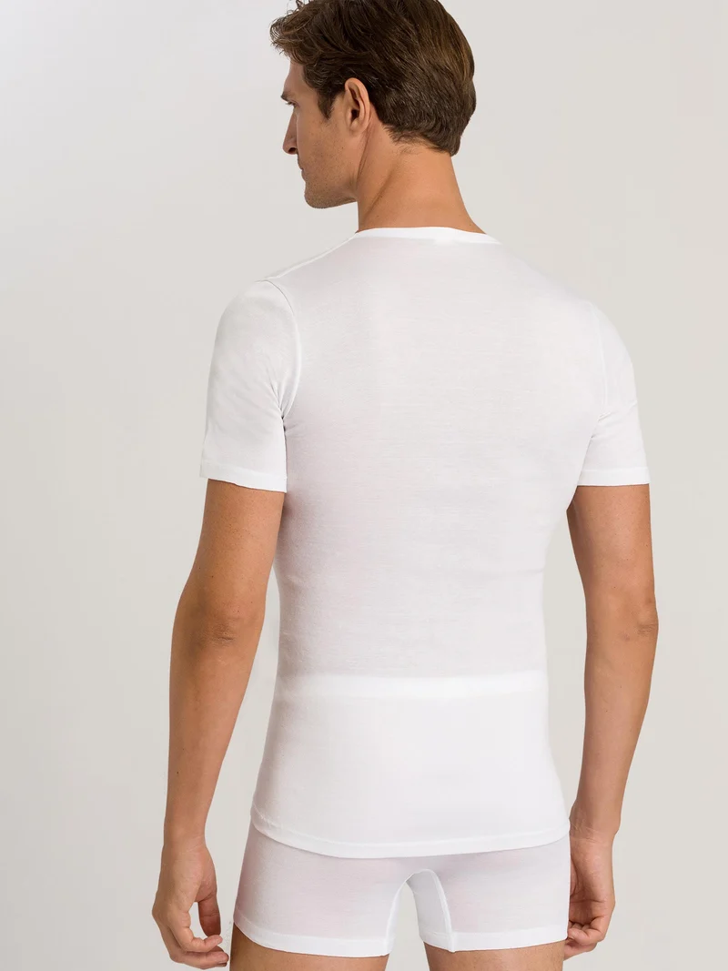T-Shirt mit Rundhals-Ausschnitt COTTON PURE