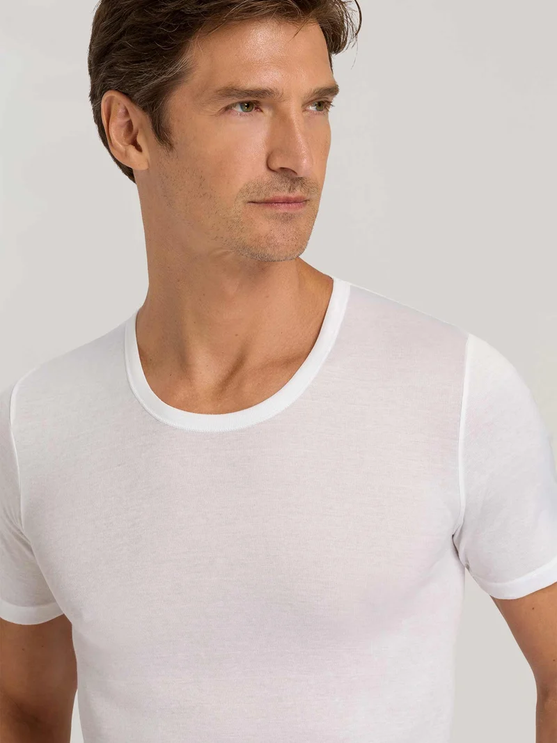 T-Shirt mit Rundhals-Ausschnitt COTTON PURE