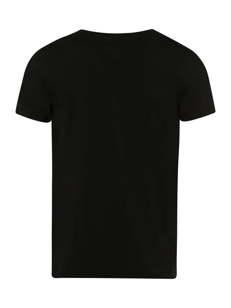 T-Shirt mit V-Ausschnitt, COTTON SUPERIOR