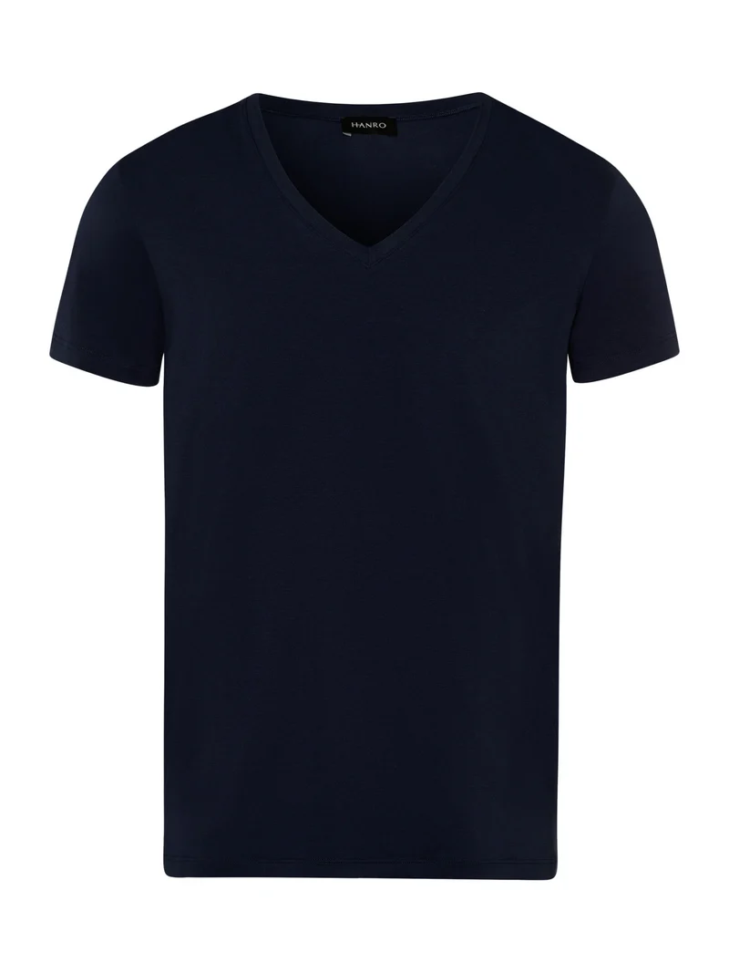T-Shirt mit V-Ausschnitt, COTTON SUPERIOR