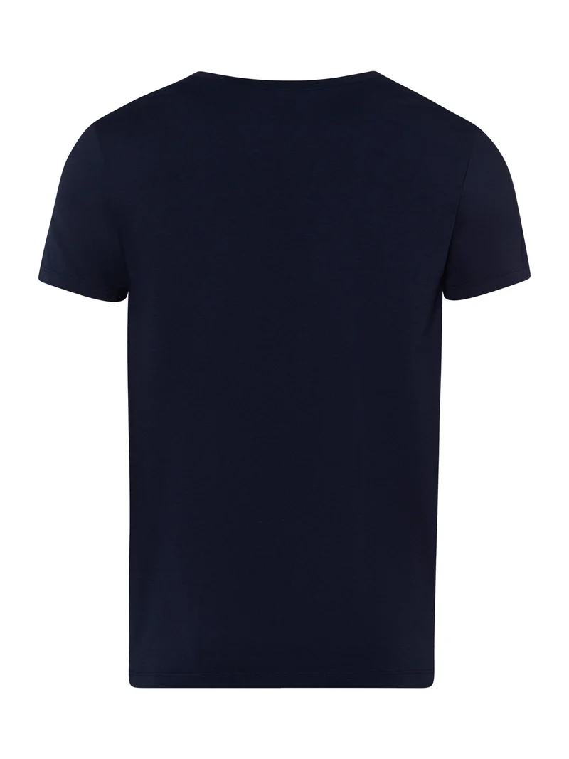 T-Shirt mit V-Ausschnitt, COTTON SUPERIOR