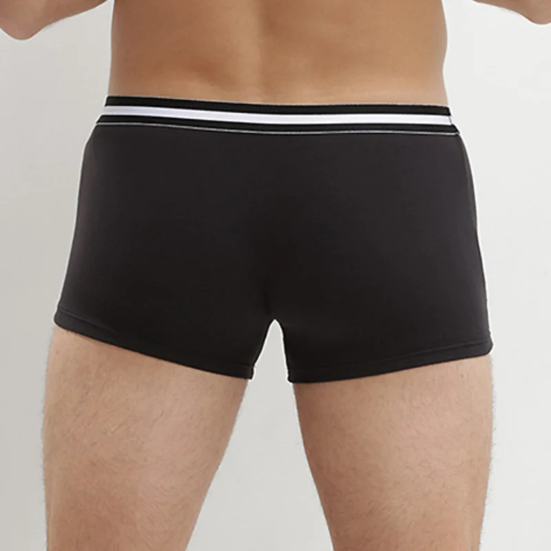 4er-Pack Boxershorts aus Stretch-Baumwolle schwarz - EcoDIM
