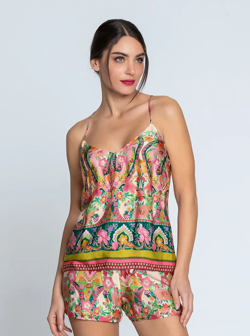 Lise Charmel – Libertine En Fleurs Camisole Libre Eclosion