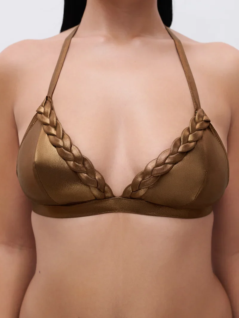 Chantelle – Shaman Bügelloser Triangel-Spacer-BH Shadow Bronze