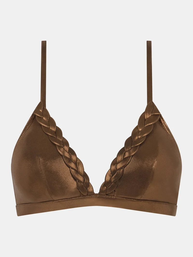 Chantelle – Shaman Bügelloser Triangel-Spacer-BH Shadow Bronze
