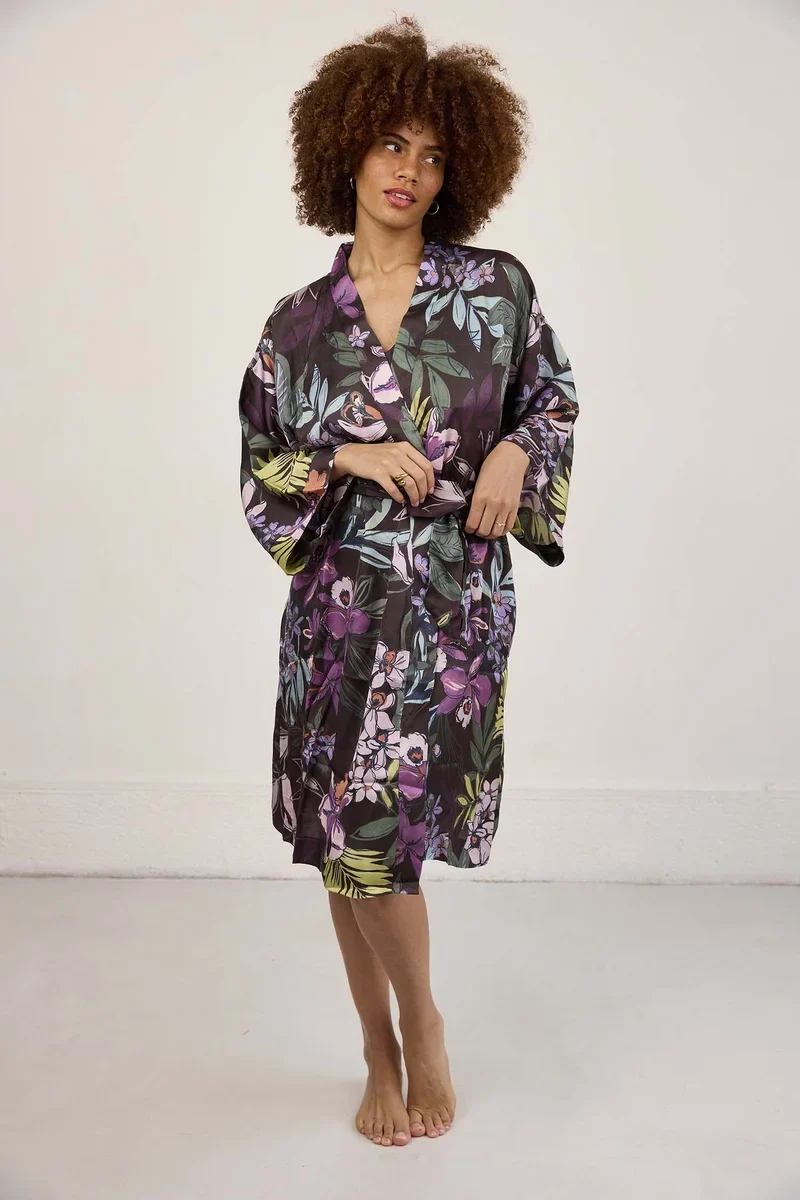 Lejaby – Paradise Kimono Nighty Garden