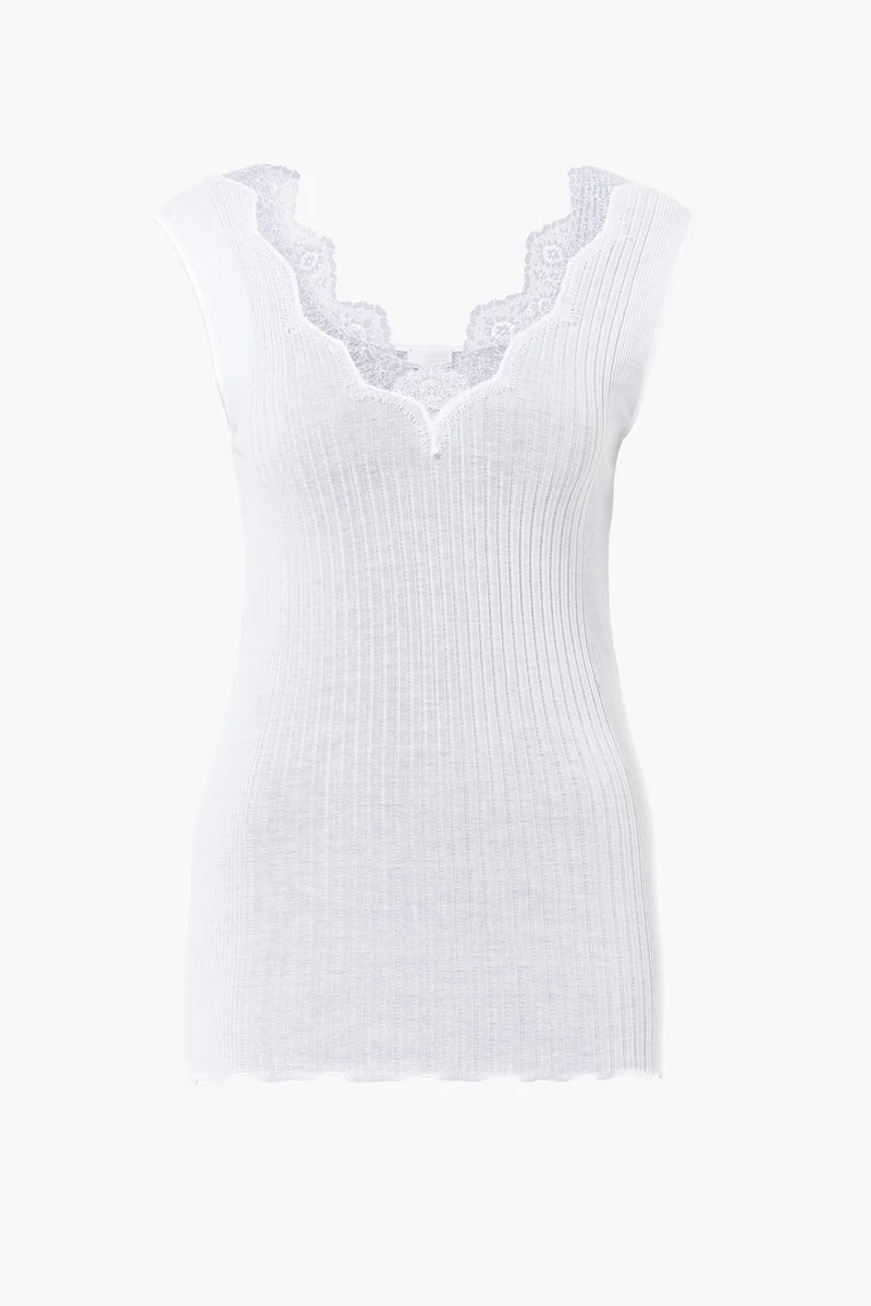 Tank-Top mit Spitze, RICHELIEU