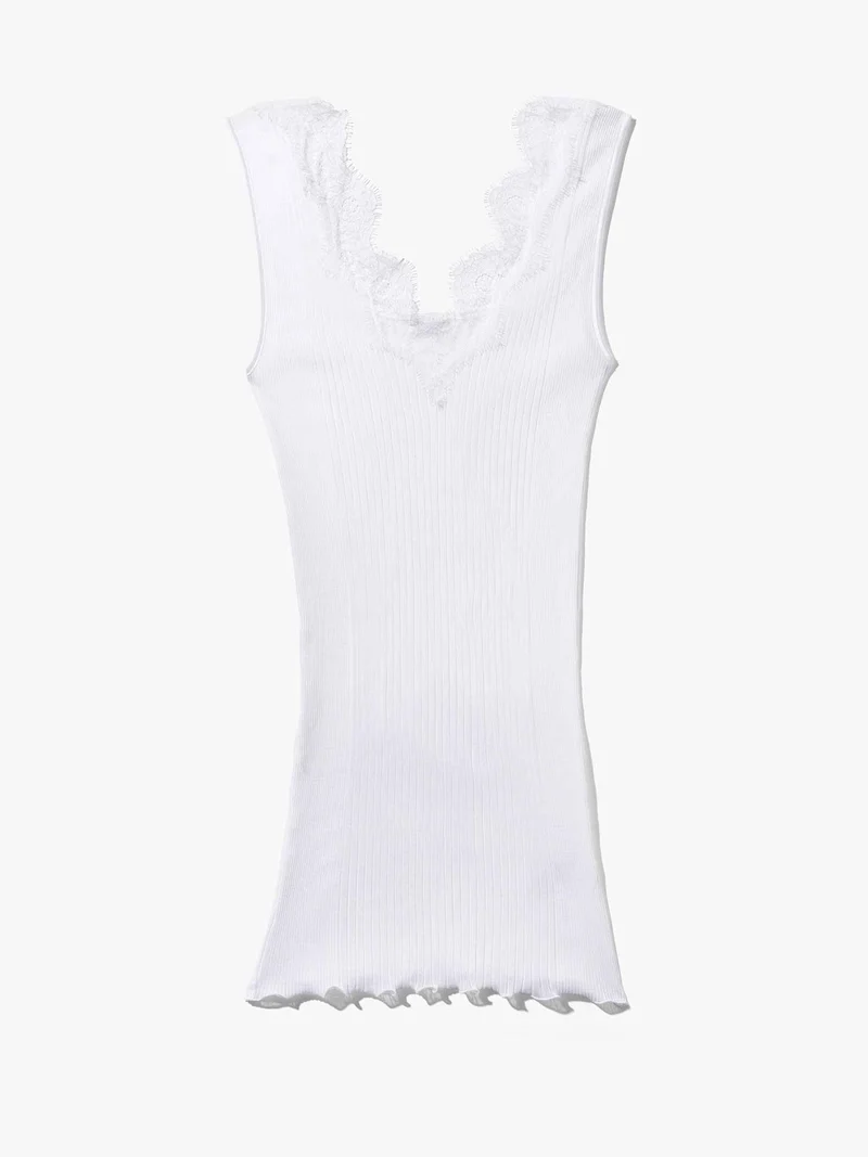 Tank-Top mit Spitze, RICHELIEU