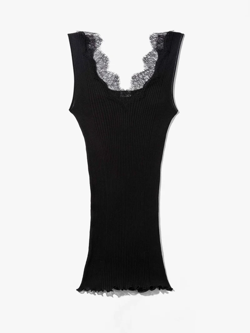 Tank-Top mit Spitze, RICHELIEU
