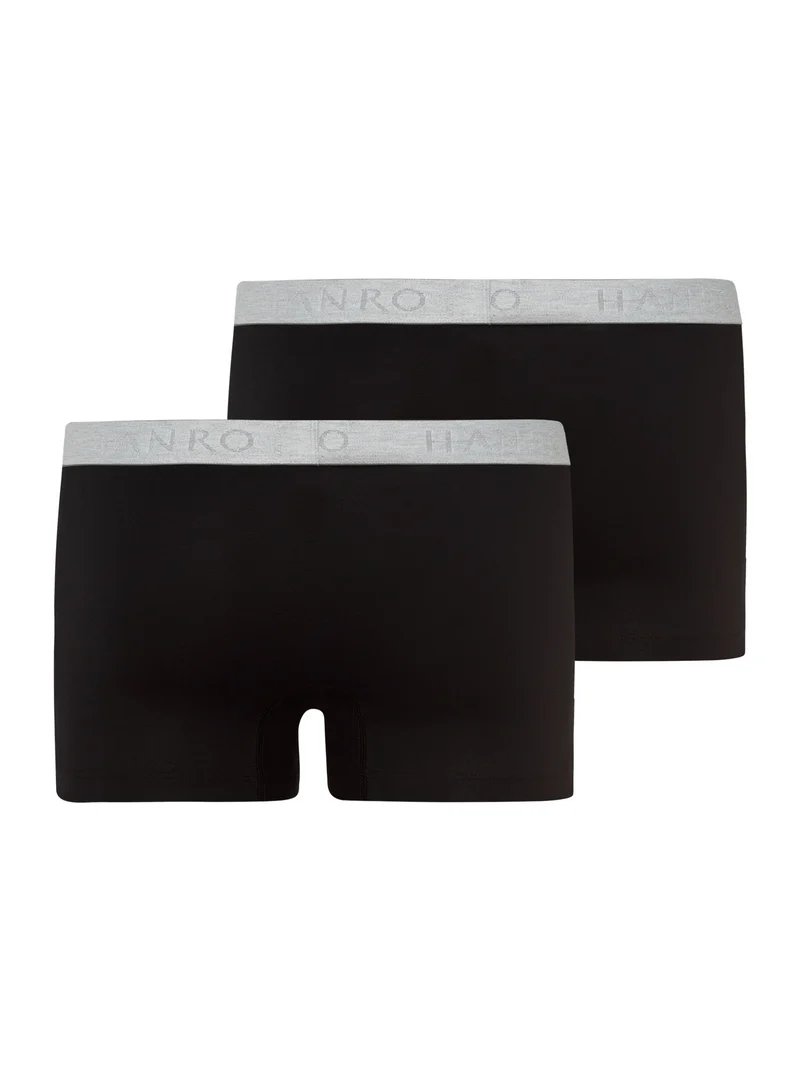 Pant mit HANRO-Logobund, Doppelpack, COTTON ESSENTIALS