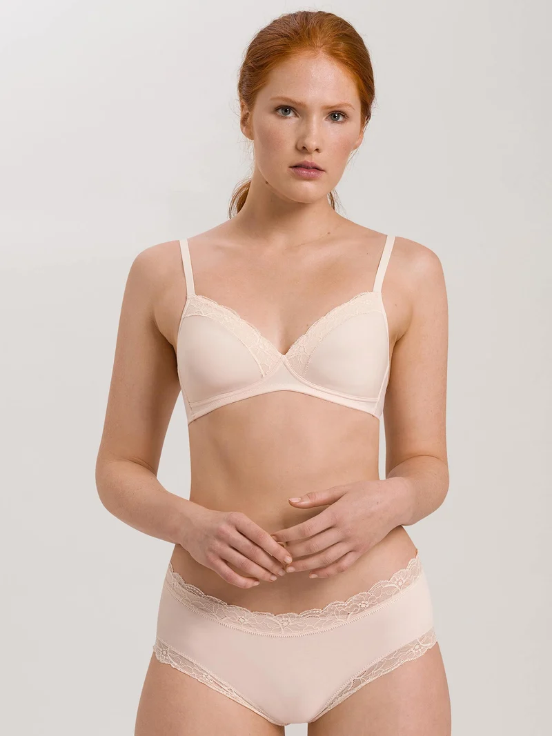 Light Padded Soft Cup Bra, BH, COTTON LACE - Reststücke!