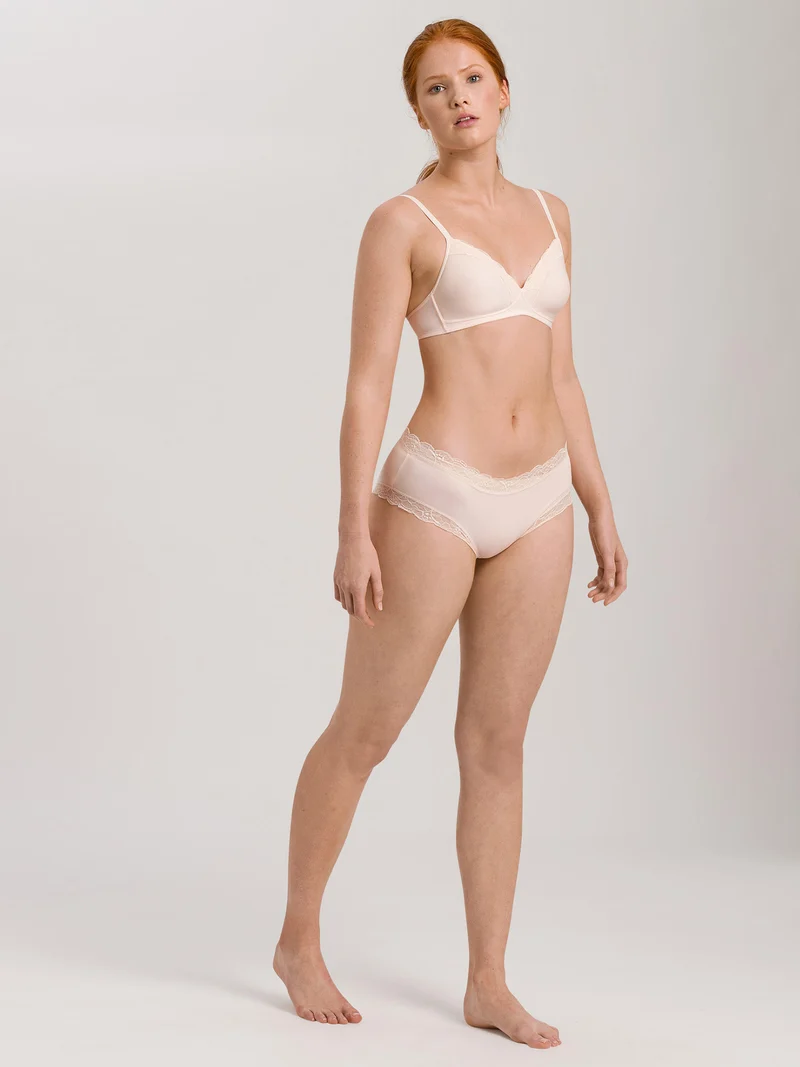 Light Padded Soft Cup Bra, BH, COTTON LACE - Reststücke!