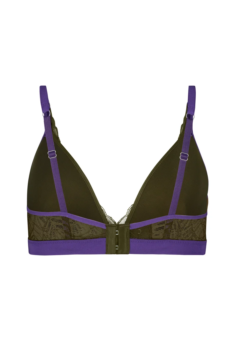 Lace Binding Spacer triangle bra | bay leaf 080927-08S475