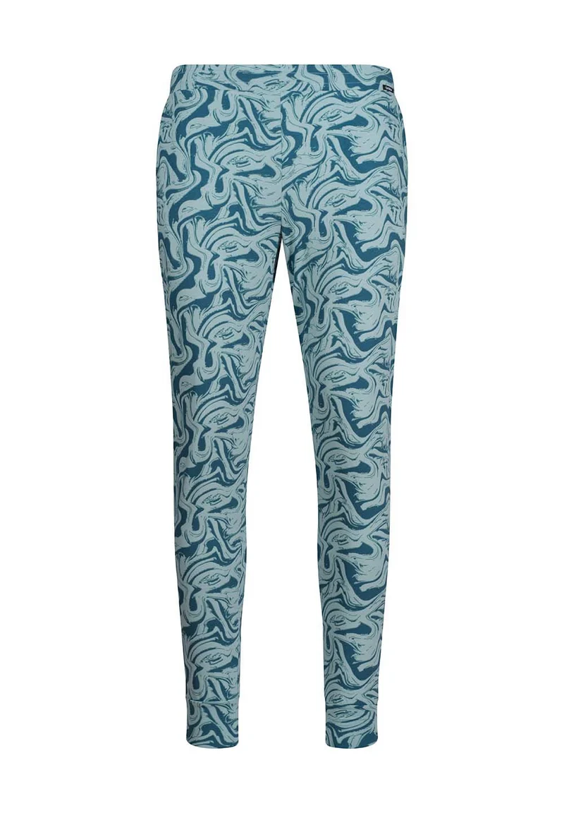 Night In Mix & Match Pants long | aquamarine swirl 080513-08S502