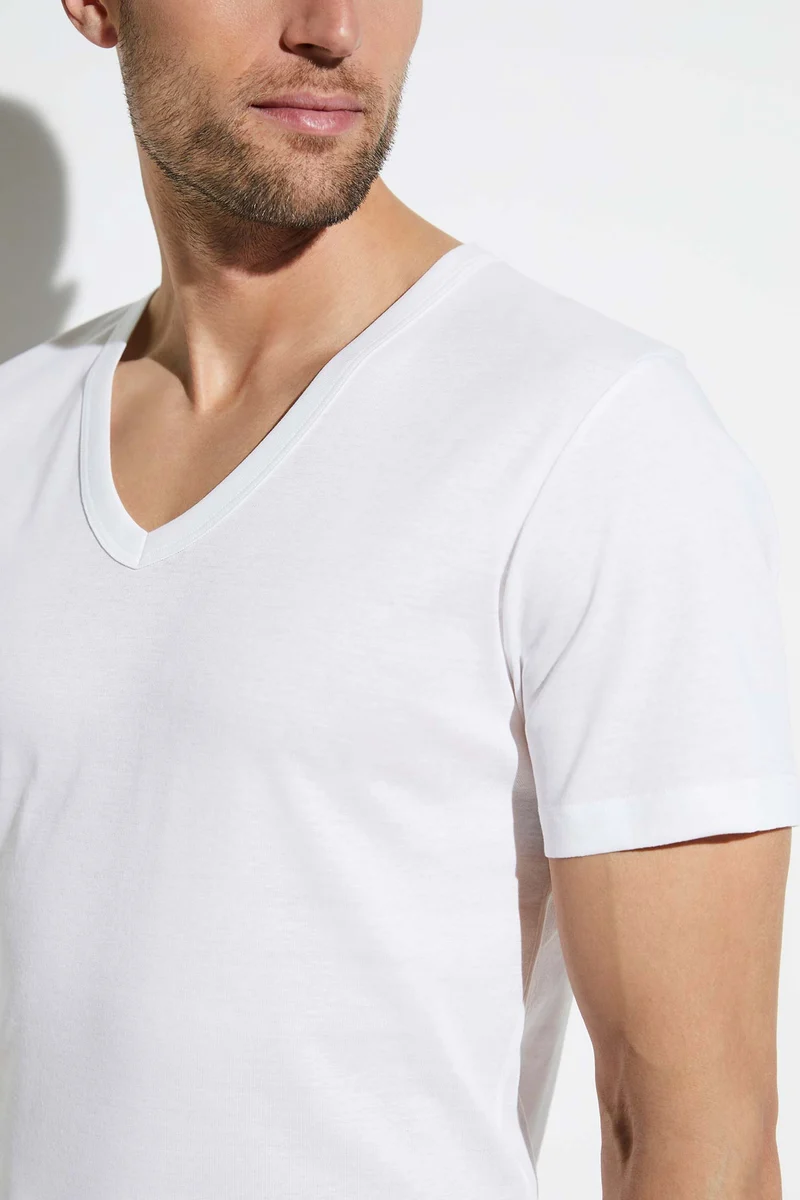 T-Shirt, V-Neck, 222 BUSINESS CLASS