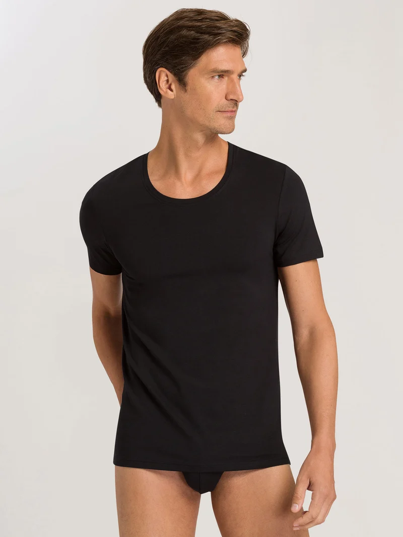 Shirt kurzarm, O-Neck, COTTON SUPERIOR