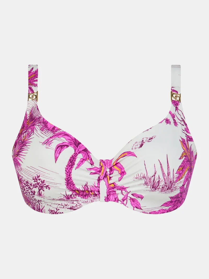 Chantelle Swimwear - Sauvage Bedeckender Bügel-Bikini White Jungle