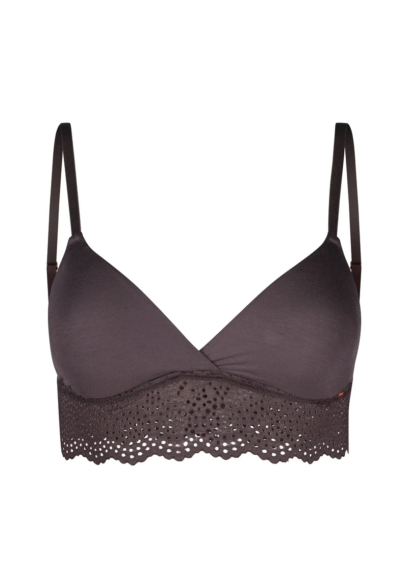 Bamboo Lace Soft bra remov. pads | truffle grey 080583-08S483