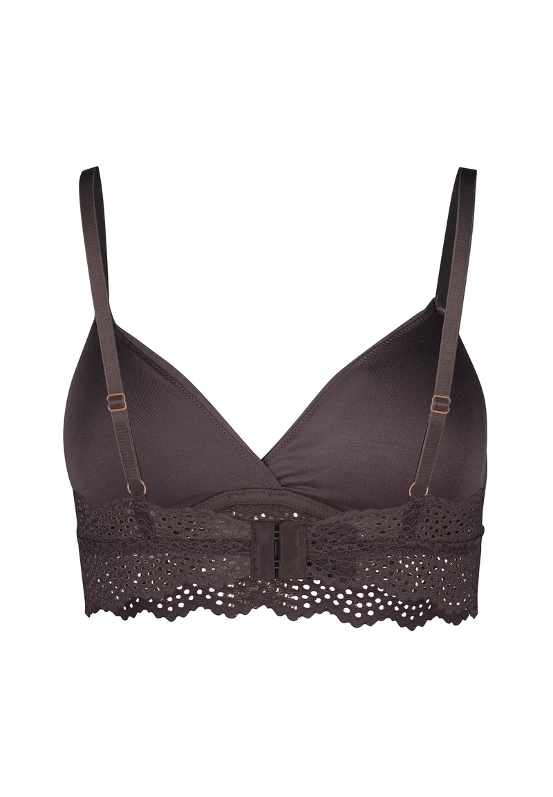 Bamboo Lace Soft bra remov. pads | truffle grey 080583-08S483