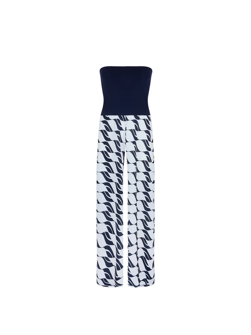 Lise Charmel Bademode – Danse Des Vagues Bustier Jumpsuit Danse Blue