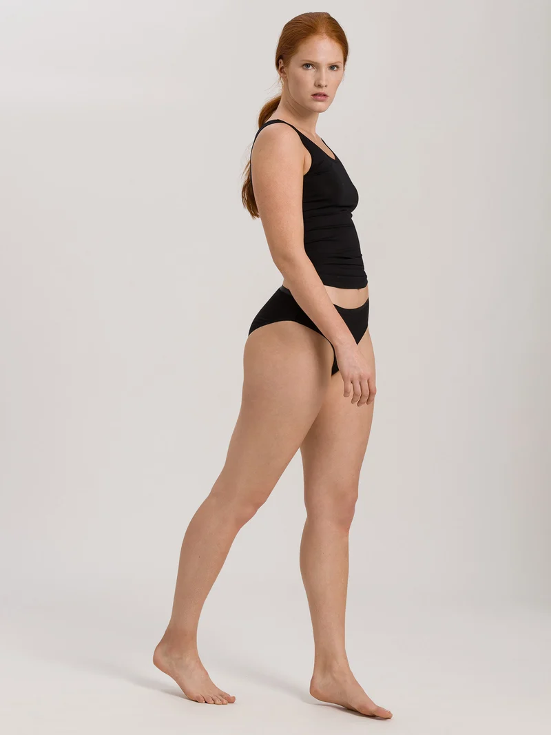 Midi Briefs (Slip) SOFT TOUCH - Reststücke Grösse M, schwarz