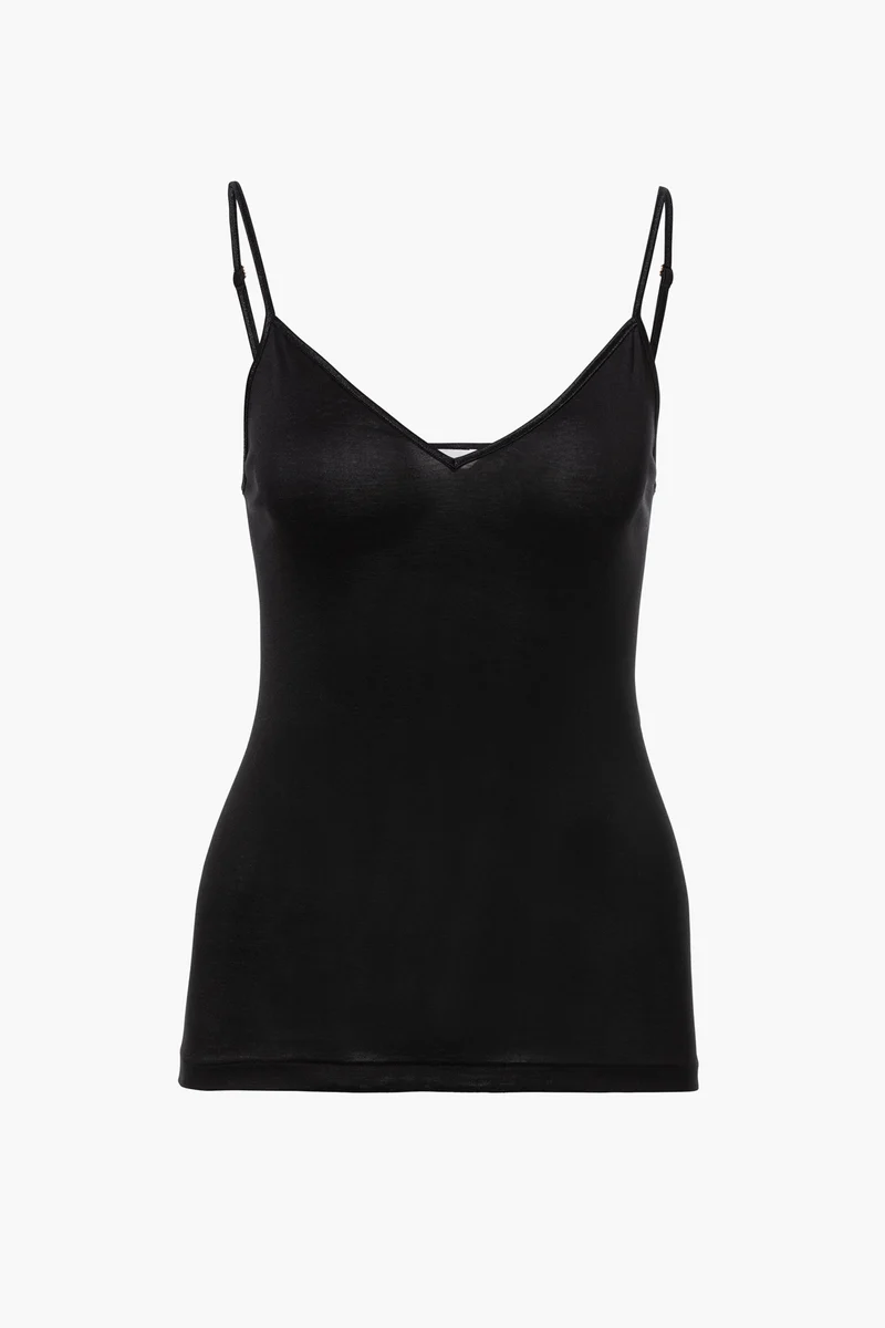 Spaghetti-Top, V-Neck, 266 COTTON DELUXE